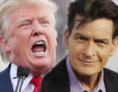 Charlie Sheen pide a Dios que el próximo en morir sea Donald Trump