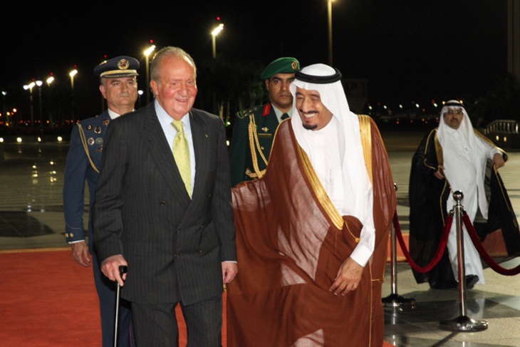 El Rey Juan Carlos y el Príncipe Salman de Arabia Saudí son amiguis