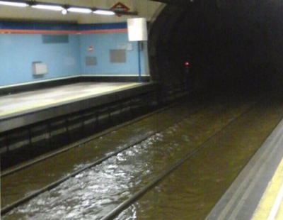 Metro Madrid no está preparado para una ciudad inundada