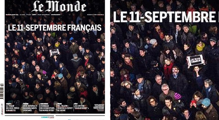 Portada 'Le Monde'