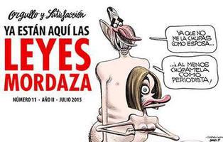 Orgullo y Satisfacción desafía a la Ley Mordaza con los Reyes Felipe y Letizia desnudos en portada