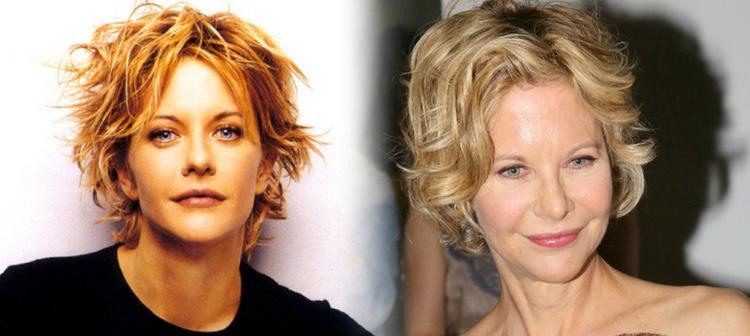 Meg Ryan es una de las últimas en sorprender al público con sus retoques