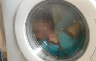Una madre es denunciada tras colgar una foto de su hijo con síndrome de Down dentro de una lavadora