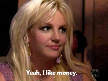 Britney Spears money