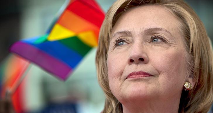 Hillary Clinton, abanderada LGTB