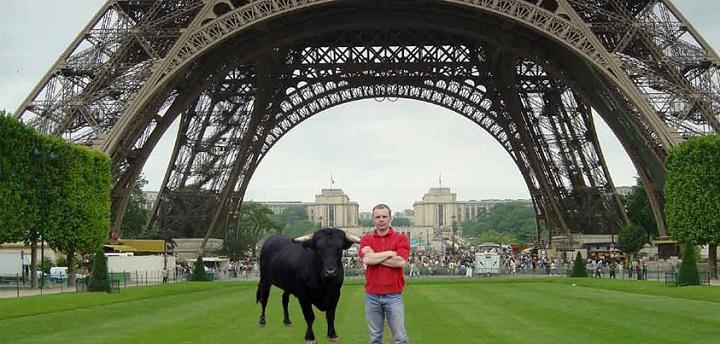 Fadjen y Christophe en París