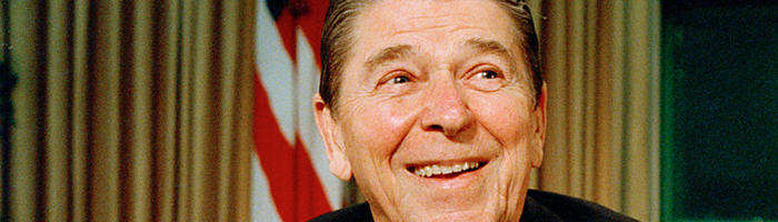 Reagan tuvo un pasado como actor de serie B