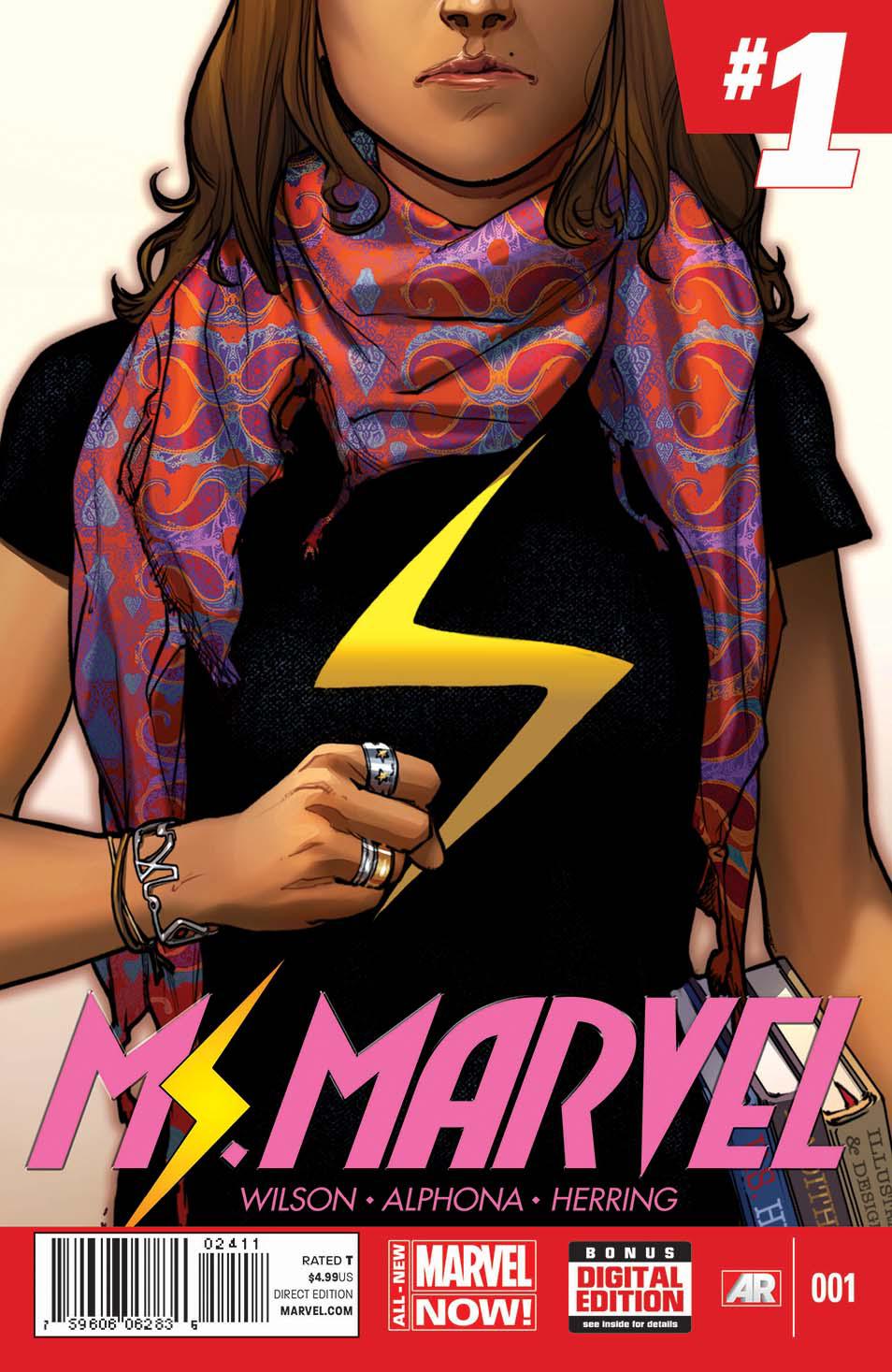 Portada de 'Ms. Marvel'