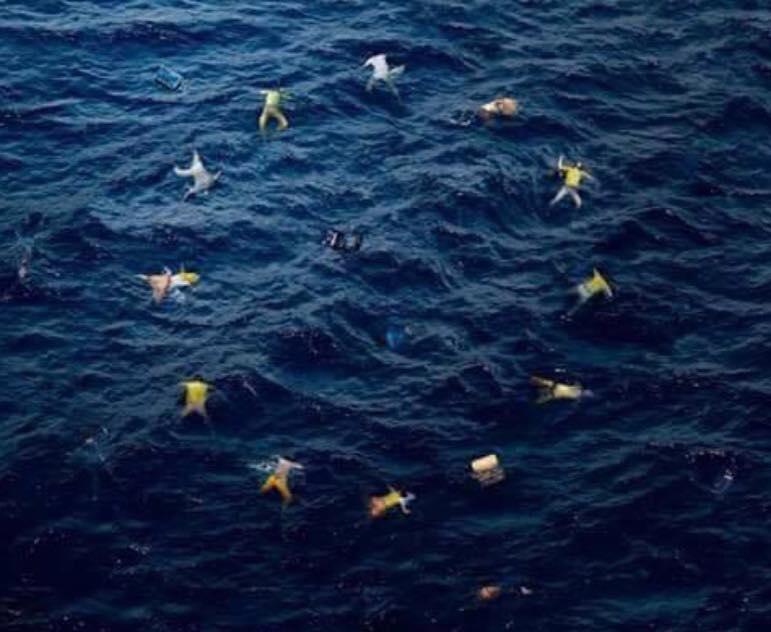 'La Unión Europea' por Bansky