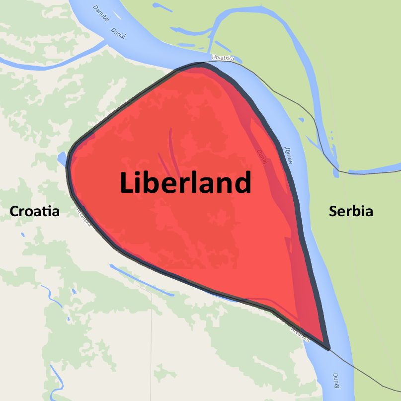 Localización de Liberland