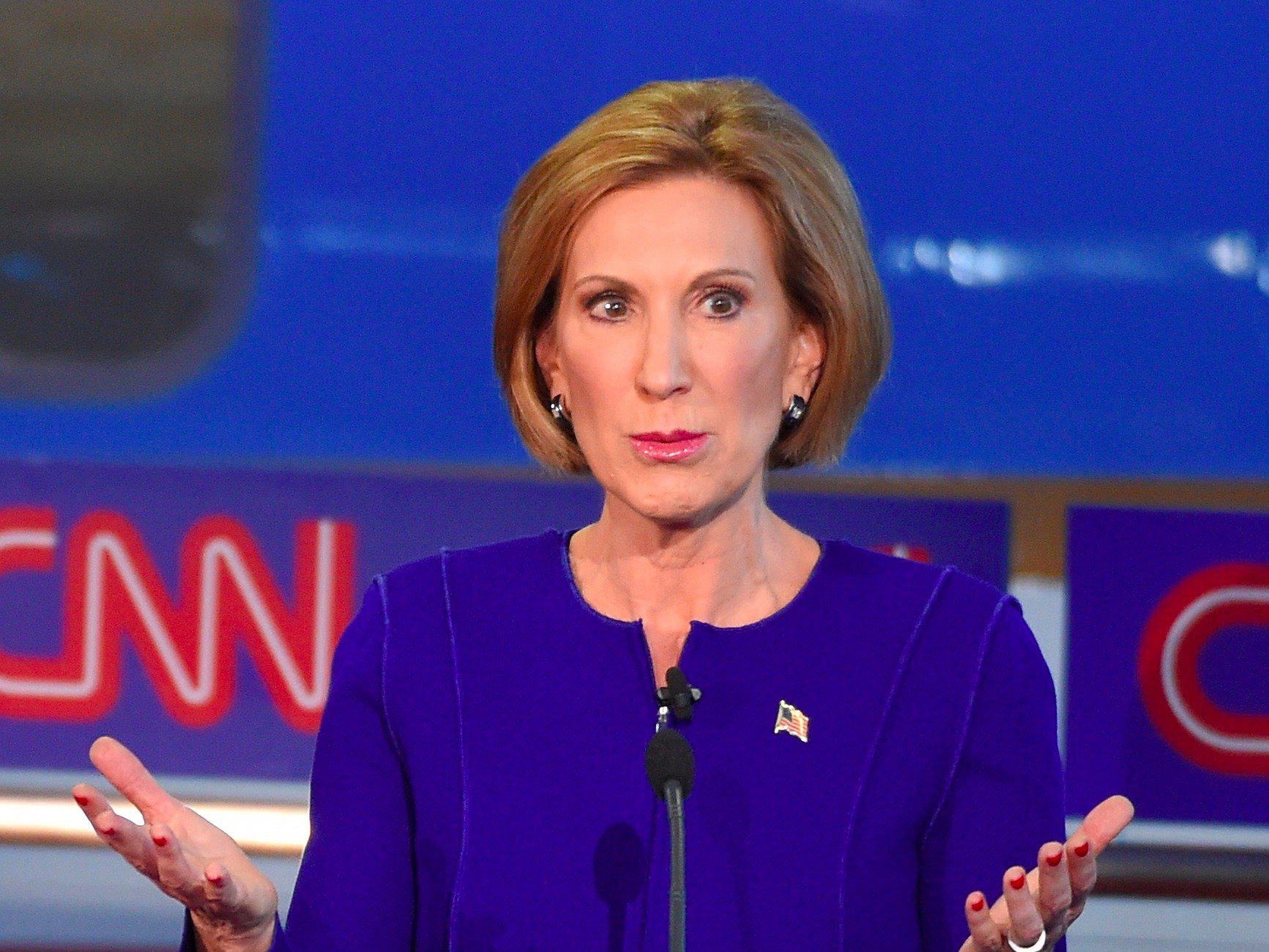 Carly Fiorina, ganadora del debate según la mayoría de medios y sondeos