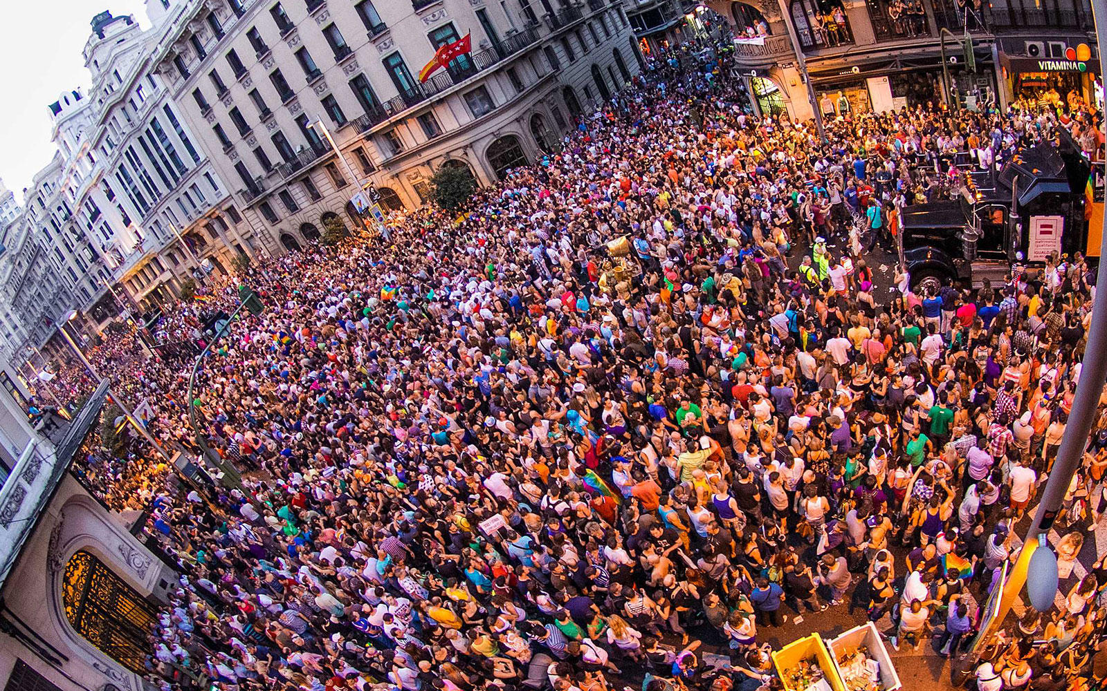 La manifestación del Orgullo congrega a cientos de miles de personas cada año en Madrid