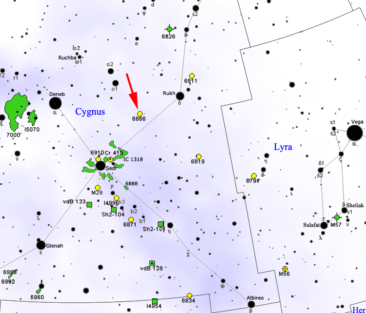 Detalle de la situación de KIC 8462852