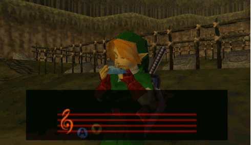 La ocarina es capaz de trasladar a Link de un lado a otro