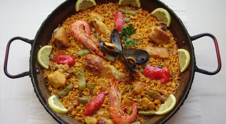 Paella mixta