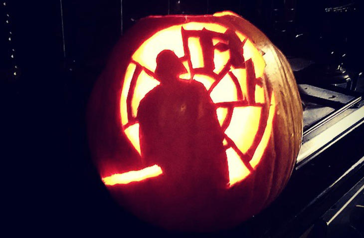 Calabaza de Darth Vader (Instagram: @dansparkes23)