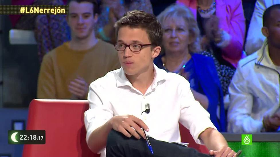 Íñigo Errejón en 'laSexta Noche'