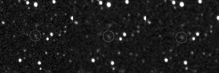 Primeras imágenes del cometa
