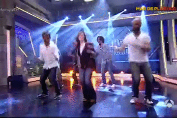 Soraya bailando en 'El Hormiguero'