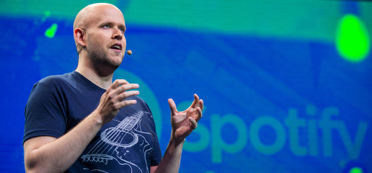 Daniel Ek, CEO de Spotify