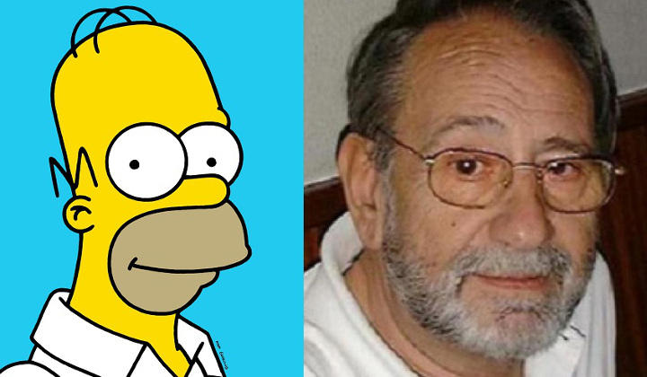 Carlos Revilla, fallecido en el 2000, fue el primer doblador de Homer Simpson