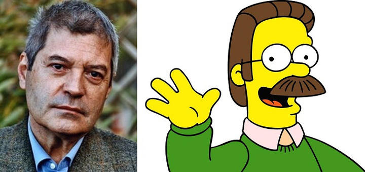 Carlos del Pino dobla a Ned Flanders