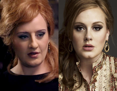 Adele se disfraza de imitadora para sorprender a sus seguidoras