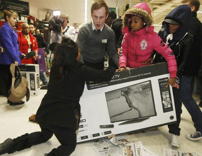 Las imágenes más locas del Black Friday