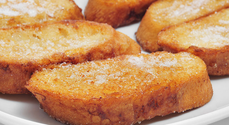 Las torrijas son un postre clásico