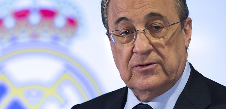 Florentino Pérez, presidente del Real Madrid