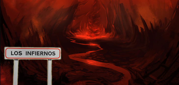 No hace falta visitar a Hades para conocer Los Infiernos de primer mano