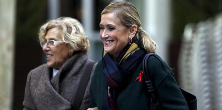 Carmena y Cifuentes, del brazo