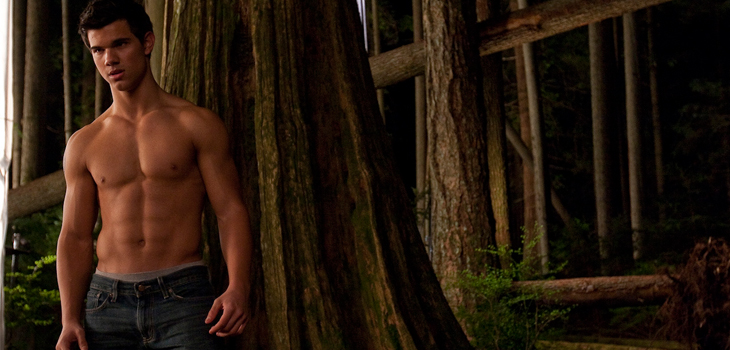 Taylor Lautner en 'Luna Nueva'