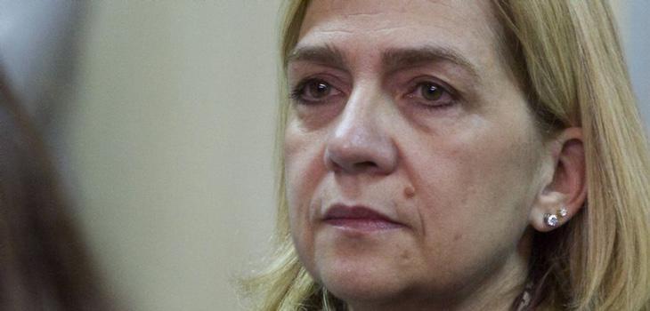 La Infanta Cristina en el juicio (Cati Cladera, EFE)