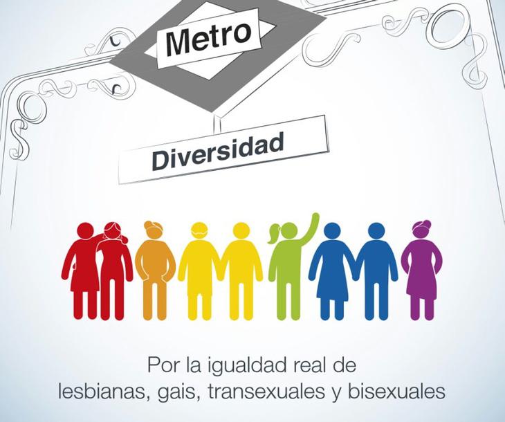 Campaña de Metro por la diversidad de abril de 2015