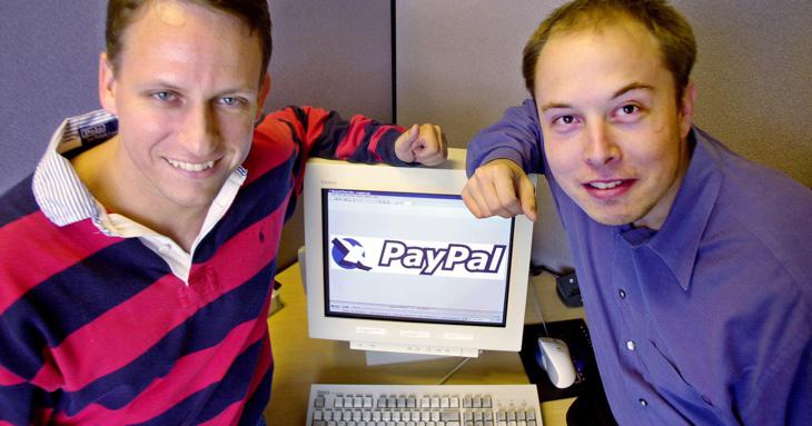 PayPal y Elon Musk, de jóvenes