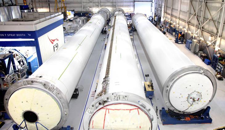 La fábrica de cohetes SpaceX