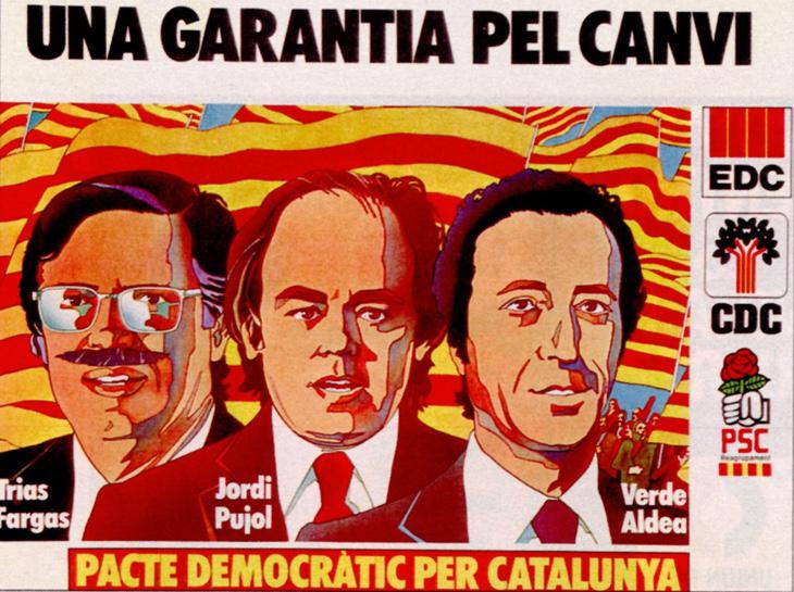 1977: primer tripartito de Cataluña