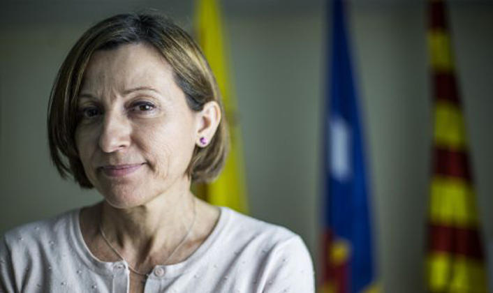 Carme Forcadell, presidenta del Parlamento de Cataluña