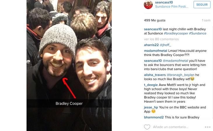 ¡Con Bradley Cooper en Sundance!