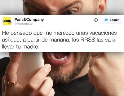 'Las RRSS las va a llevar tu madre': el community de Pans & Company se rebela en el Twitter de la empresa