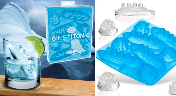 Gin 'Titonic', molde para cubitos de hielo