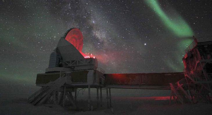 El telescopio del Polo Sur