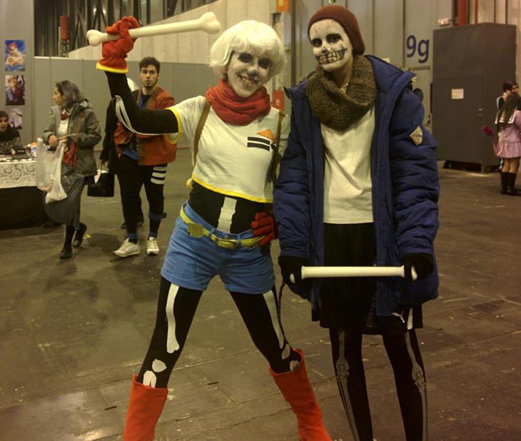 Cosplay del videojuego Undertale