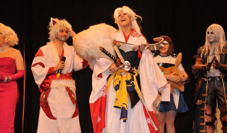 Suplente del concurso de cosplay