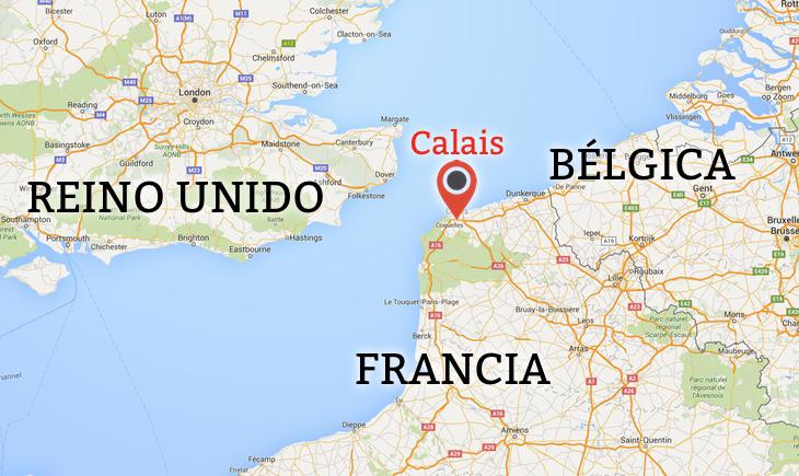 Calais, enclave fronterizo