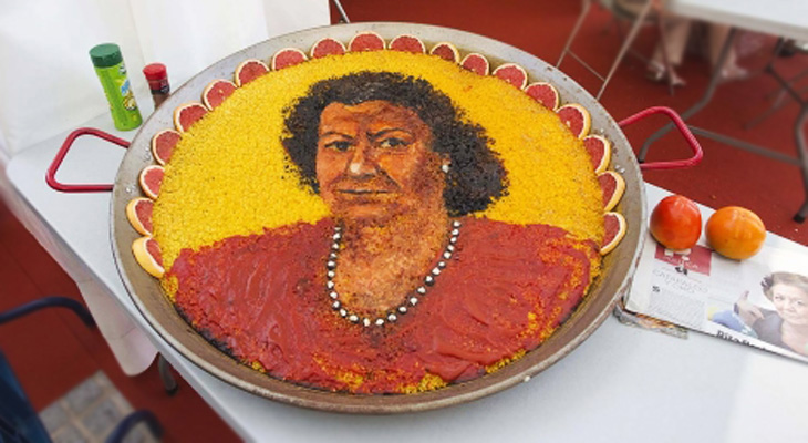 Paella artística