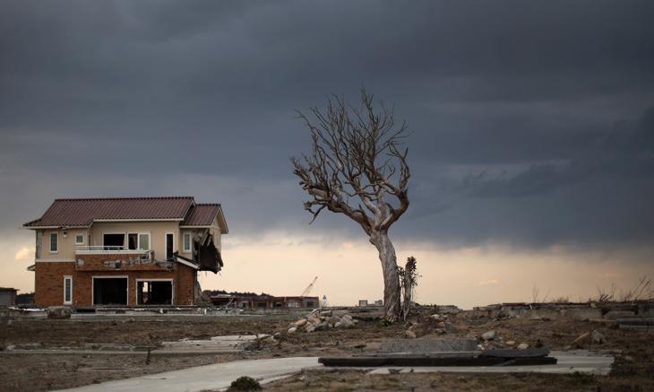 Los edificios aguantan en los alrededores de Fukushima, cinco años después