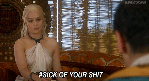 Daenerys planeando tu asesinato
