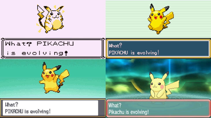 Pikachu a lo largo de estos 20 años ha mejorado su aspecto gráfico